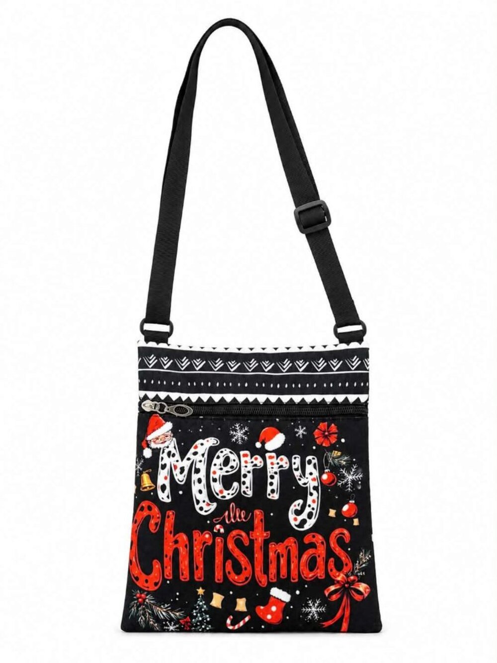 Christmas-themed crossbody bag